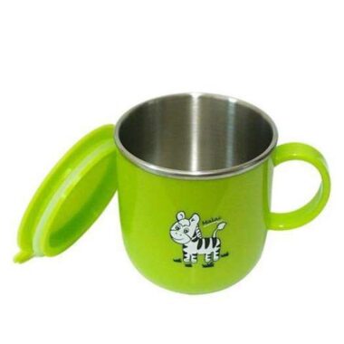 Ca nước inox hai lớp có quai+ nắp 250ml 112540