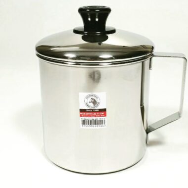 Ca nước Inox có nắp 11cm 1L 110111