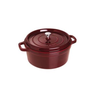 Nồi tròn STAUB COCOTTE G-RE màu đỏ đậm Đồ Đức NDGDDMK40