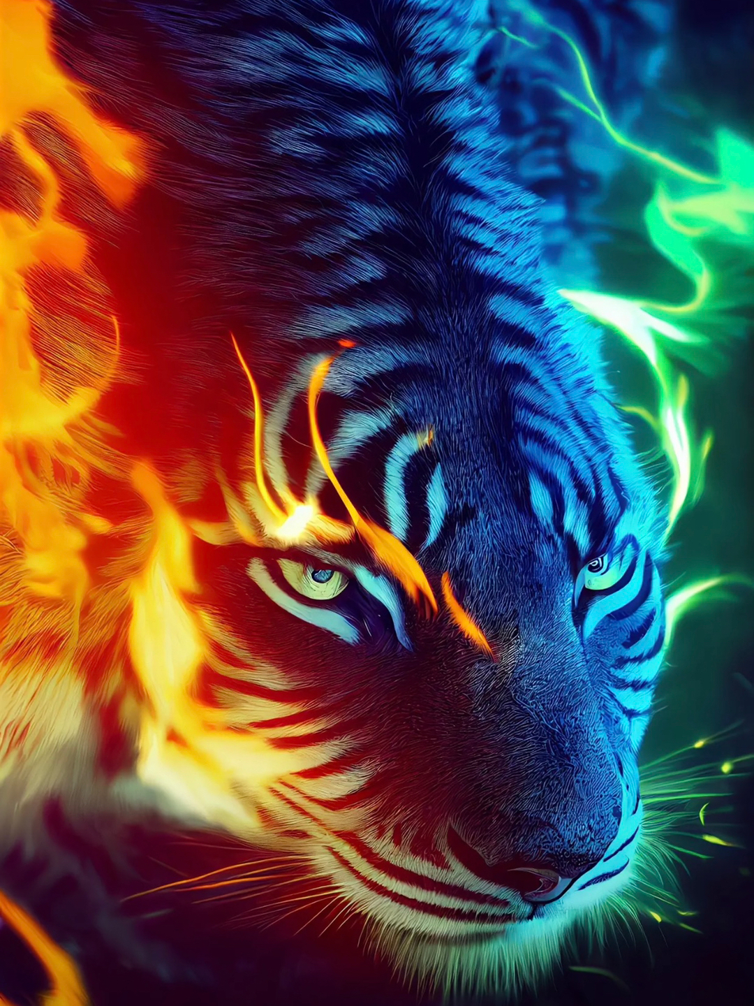 Hình ảnh con hổ 3D đẹp 12