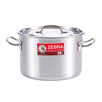 Nồi hầm inox Zebra 26x18cm 9,5L 171126