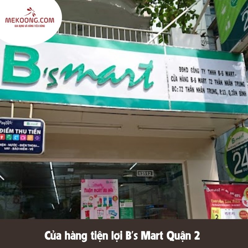 Cửa hàng tiện lợi B's Mart Quận 2 