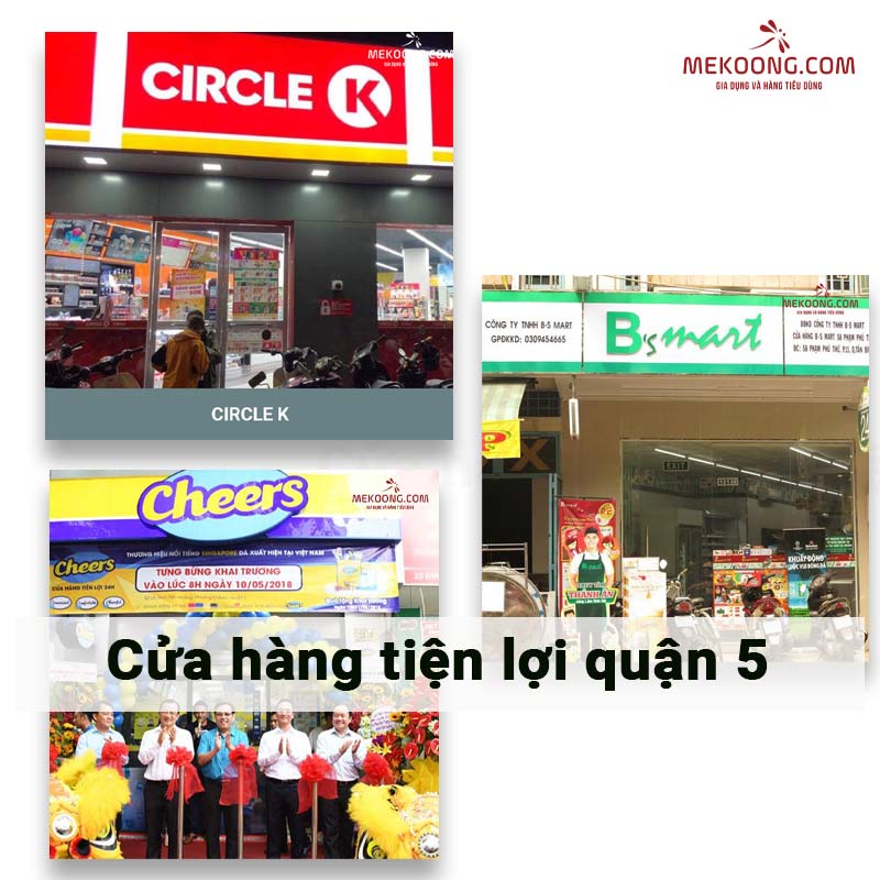 Cửa hàng tiện lợi quận 5