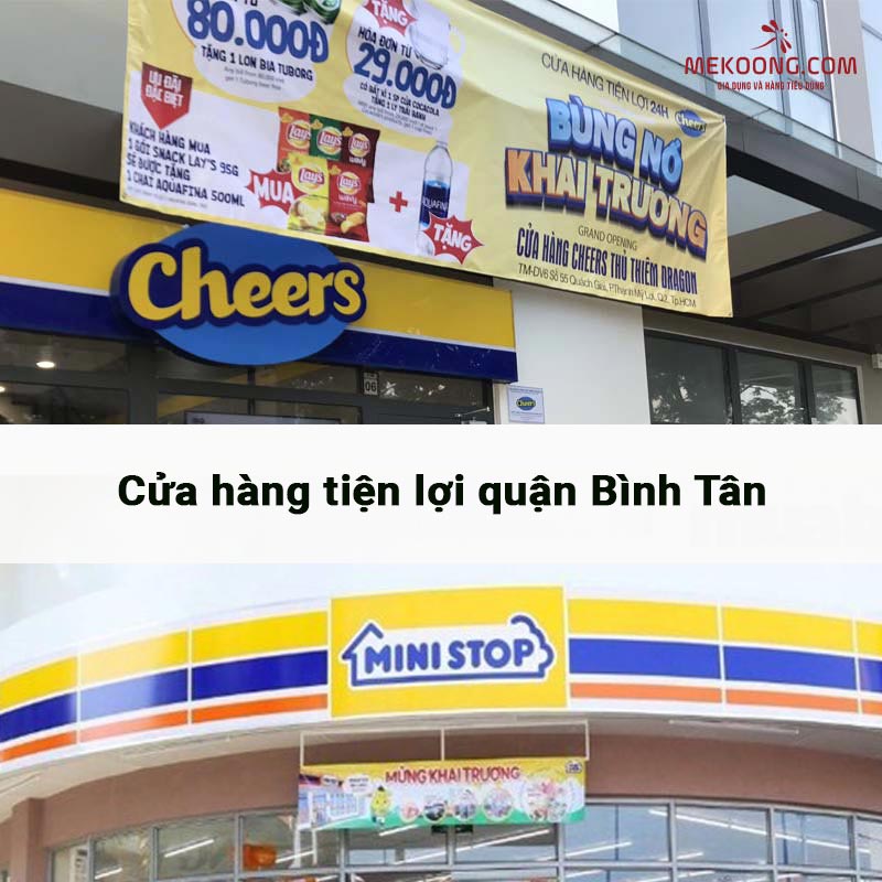 Cửa hàng tiện lợi quận Bình Tân