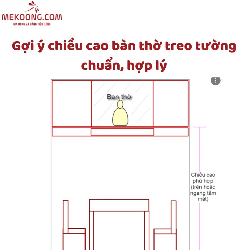 Lưu Ý Khi Lắp Đặt Bàn Thờ Treo Tường