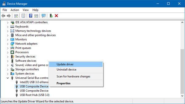 How to update Drivers in Windows 10