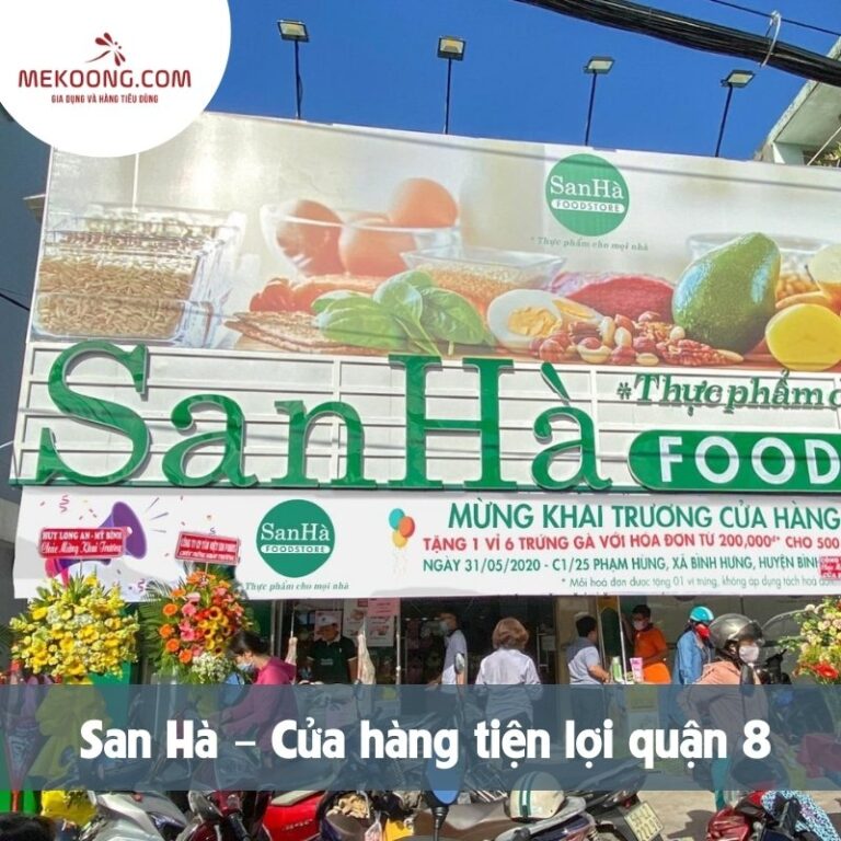 San Hà – Cửa hàng tiện lợi quận 8