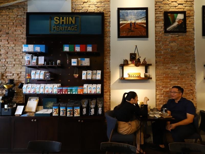 Shin coffee – quán cafe học nhóm tphcm