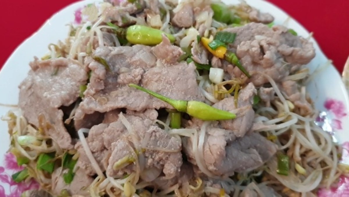 Cách làm thịt bò xào giá đỗ