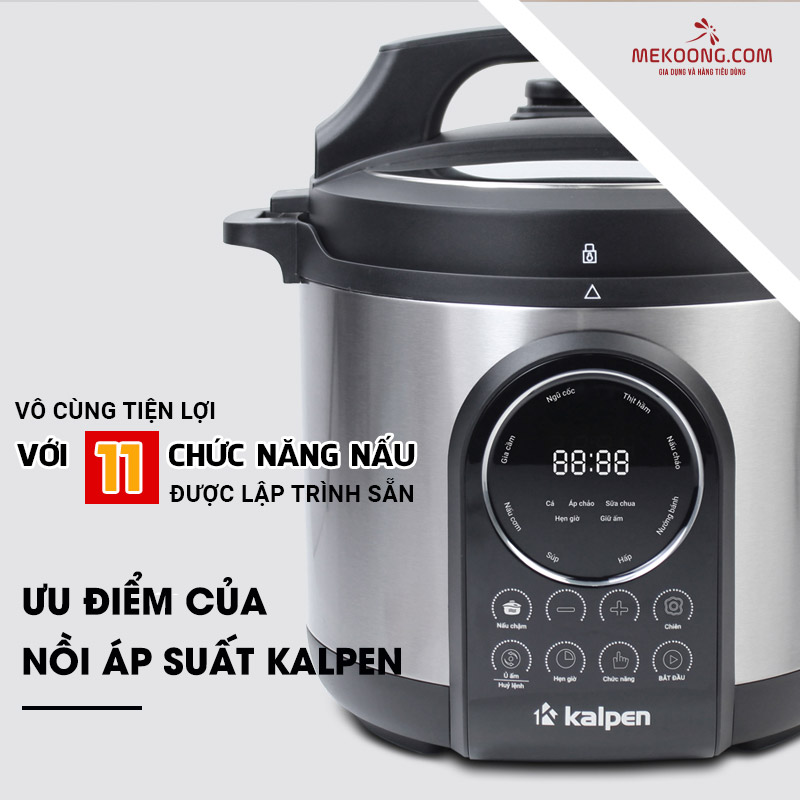 Ưu điểm của nồi áp suất Kalpen