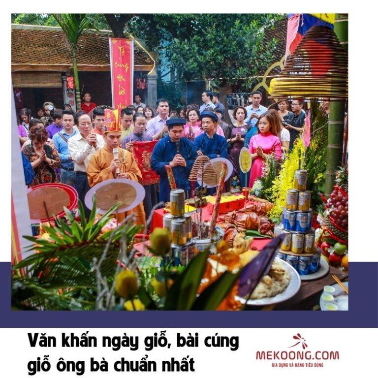 Văn khấn ngày giỗ, bài cúng giỗ ông bà chuẩn nhất