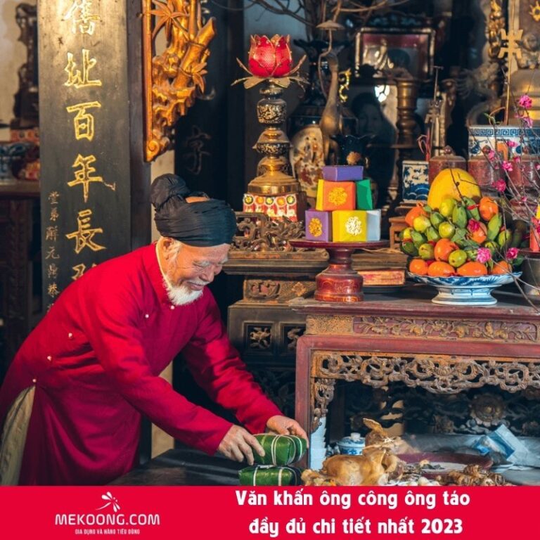 Văn khấn ông công ông táo đầy đủ chi tiết nhất 2023
