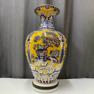 Bình hút tài lộc Bát Tràng BHTL 11