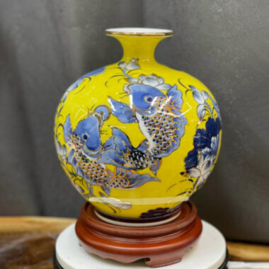 Bình hút tài lộc Bát Tràng BHTL 15