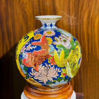 Bình hút tài lộc Bát Tràng BHTL 21