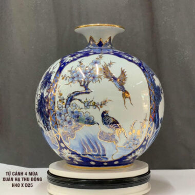 Bình hút tài lộc Bát Tràng BHTL 26