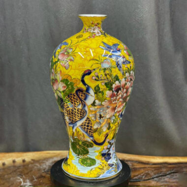 Bình hút tài lộc Bát Tràng BHTL 38