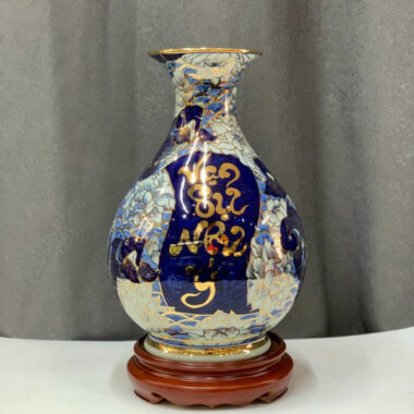 Bình hút tài lộc Bát Tràng BHTL 46