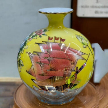 Bình hút tài lộc Bát Tràng BHTL 47