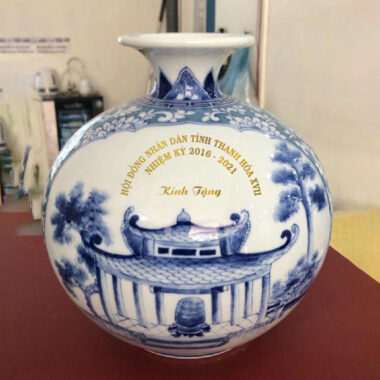 Bình hút tài lộc Bát Tràng Tỉnh Thanh Hóa