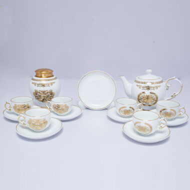 Bộ ấm trà Trâu Tài Lộc