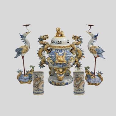 Bộ ngũ sự men đắp nổi R452