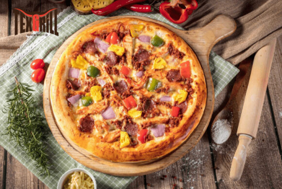 cách làm pizza bò