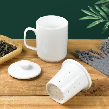 Ly bát tràng kèm lọc trà LT04