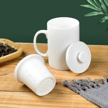 Ly bát tràng kèm lọc trà LT06