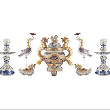 Bộ ngũ sự vẽ vàng mã 8672