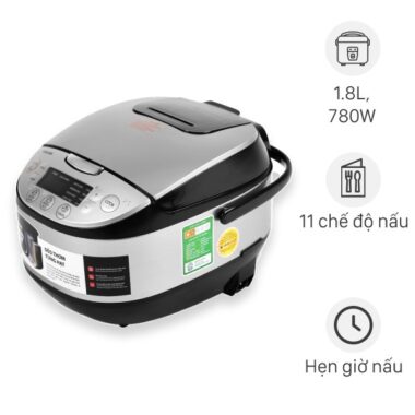 Nồi cơm điện tử Toshiba 1.8 lít RC-18DR2PV(K)