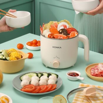 Nồi điện đa năng MIDEA DY16EASY101 nồi lẩu điện mini đa năng nấu – hầm – xào – luộc – nddnm101 MK