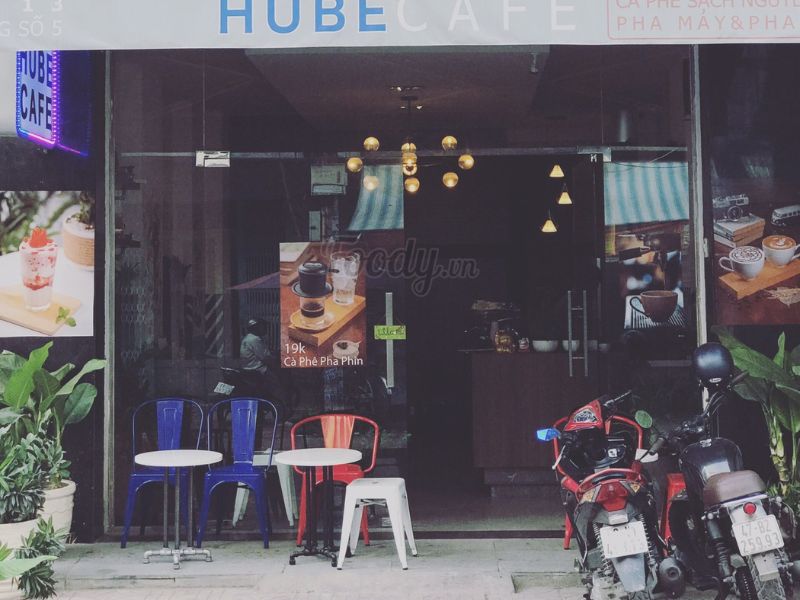 quán cà phê đẹp quận 8 HUBE Cafe