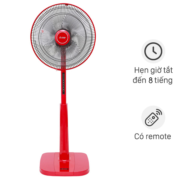 quat dung mitsubishi electric lv16s ra cy rd 47w 17 mekoong Quạt đứng Toshiba DC inverter F-LSD10(W)VN 30W