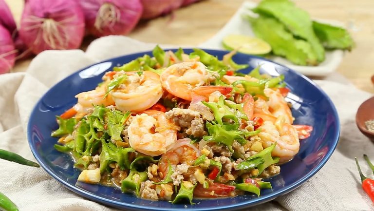 Giới thiệu món gỏi bò đậu rồng