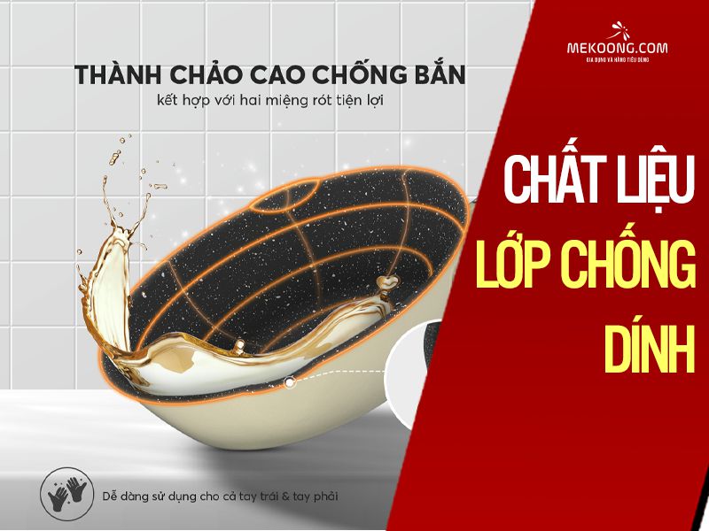 Chất liệu lớp chống dính