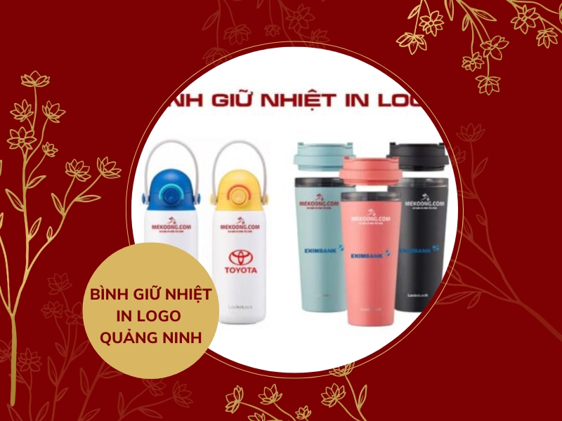 Bình giữ nhiệt in logo Quảng Ninh
