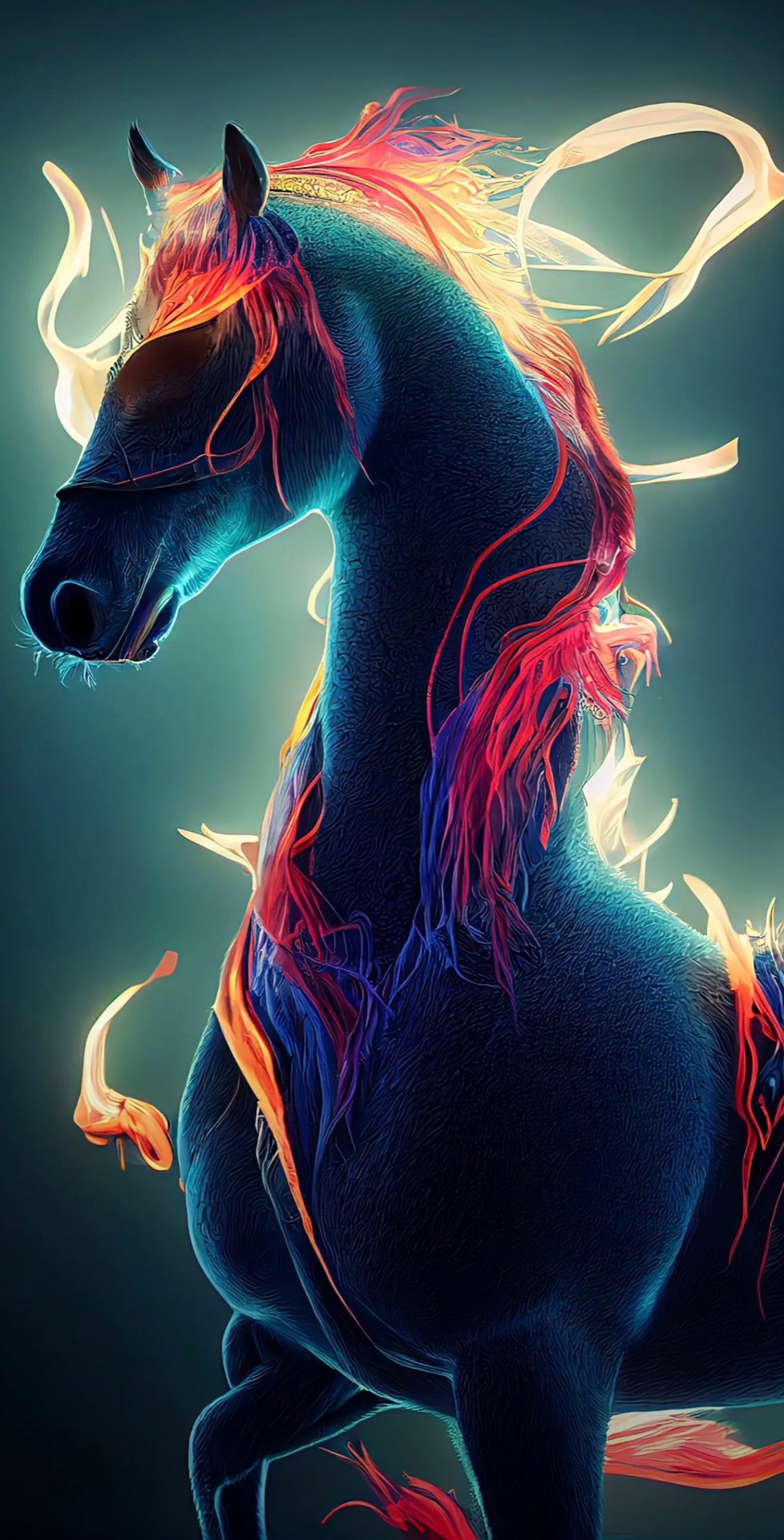 Hình ảnh ngựa lửa 3D đẹp nhất | VFO.VN
