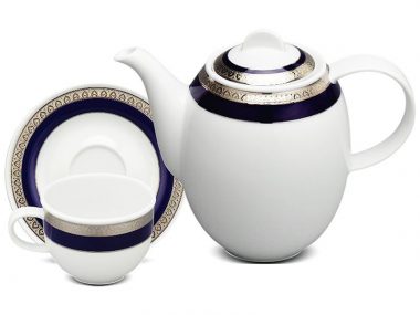 Bộ cà phê 0.8 L - Sago - Thiên Tuế Xanh khắc nổi Minh Long (Sao chép)