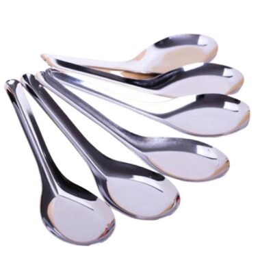 Bộ muỗng canh vuông Bông Sen 5 cái đặc biệt