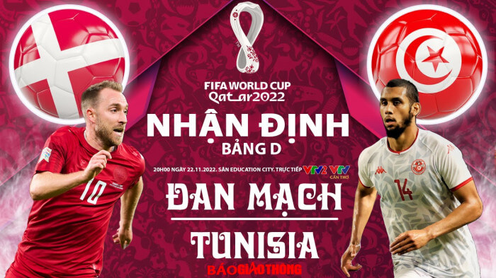 Kết Quả Trận Đấu Đan Mạch vs Tunisia World Cup 2022