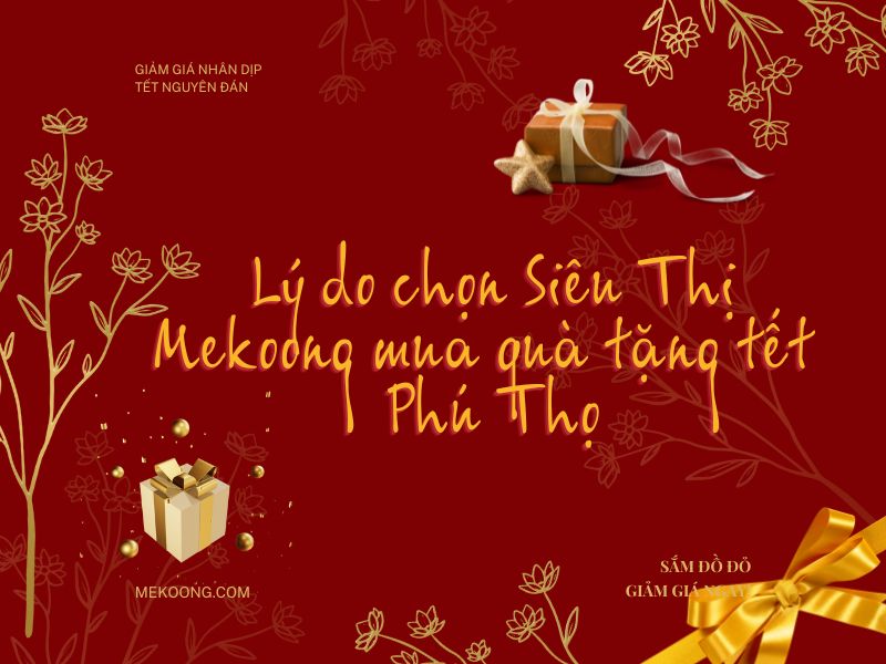 Lý do chọn Siêu Thị Mekoong mua quà tặng tết Phú Thọ
