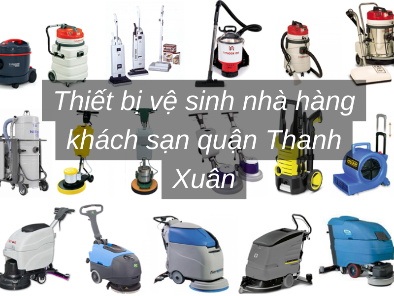 Thiết bị vệ sinh nhà hàng khách sạn quận Thanh Xuân