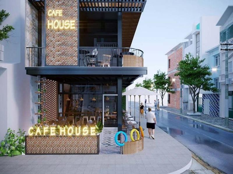 Ưu và nhược điểm của thiết kế quán cà phê góc phố