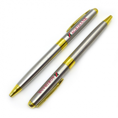 Quà tặng văn phòng Bút Ký Kim Loại in logo Agribank 4