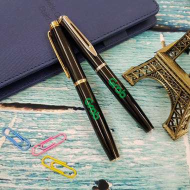 Quà Tặng văn phòng Bút Bi Kim Loại in logo Grab 13