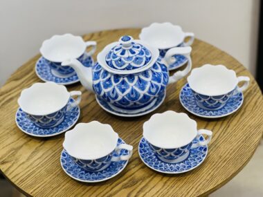 Bộ trà bát tràng 850ml