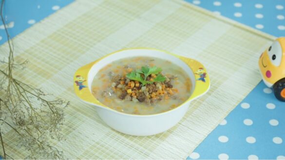 Giới thiệu về cháo thịt bò khoai tây