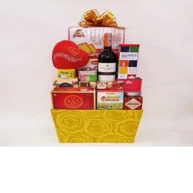 Giỏ Quà Tết Thịnh Vượng 1782 Sắc Màu tặng quà cho cuối năm