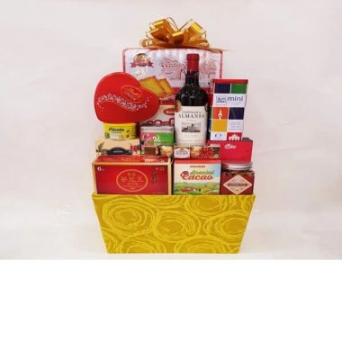 Giỏ Quà Tết Thịnh Vượng 2012 Sắc Màu MKKH0031 tặng quà cho cuối năm